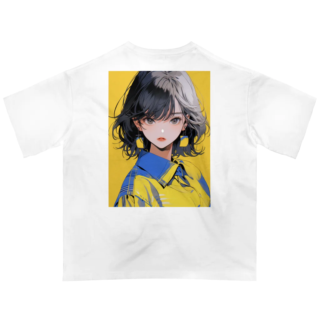 yanagi029のワイシャツ女子 オーバーサイズTシャツ