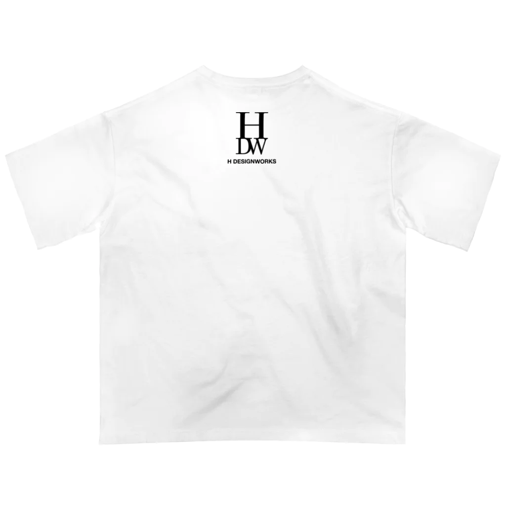 HDWの裁ち鋏 オーバーサイズTシャツ