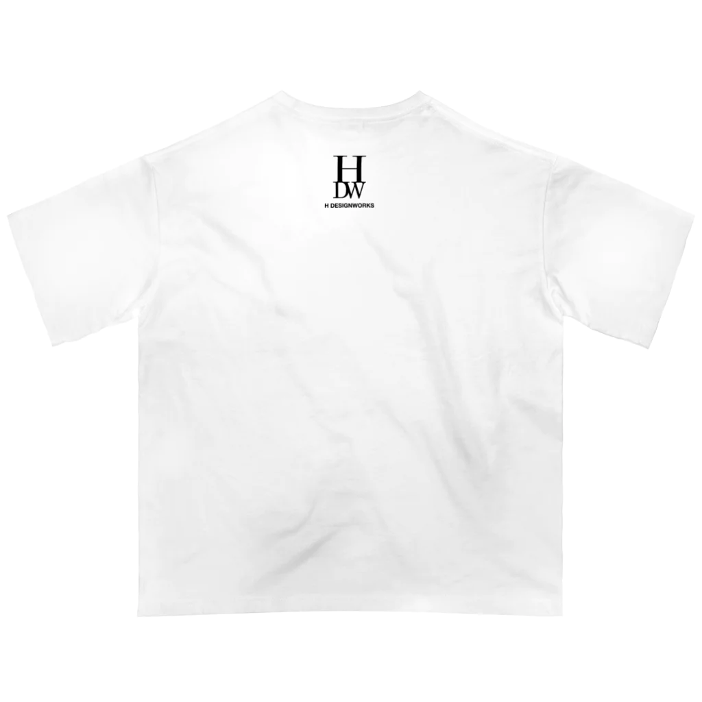 HDWのH DESIGNWORKS ロゴグッズ Oversized T-Shirt