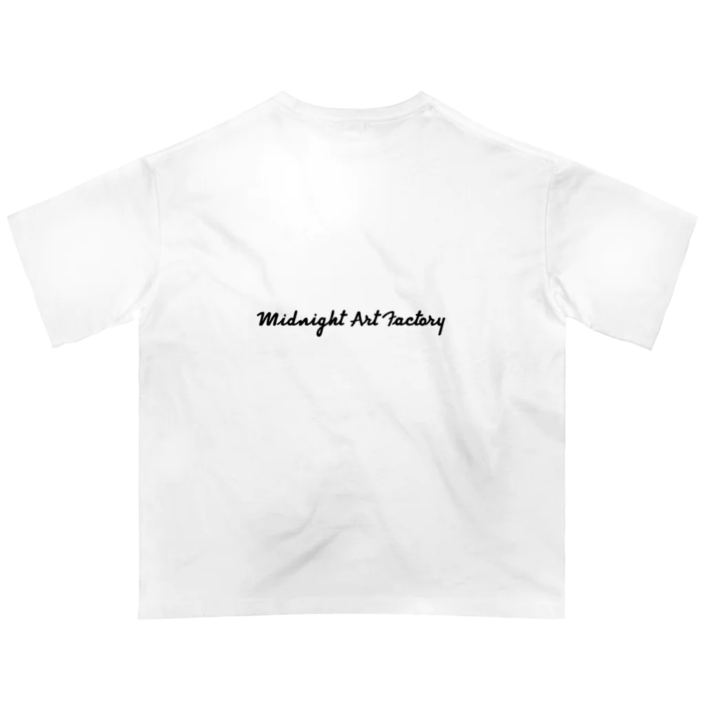 midnight art factory の夏の日、残像 オーバーサイズTシャツ