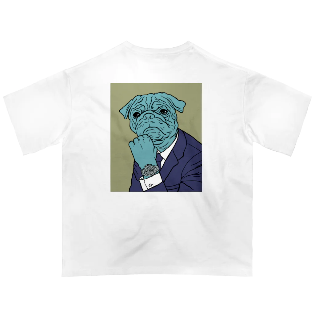 PUG'S LIFEのleonardo PUG Oversized T-Shirt