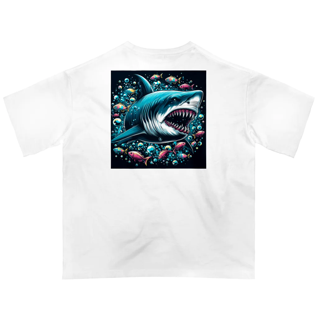 アートフル・メッセンジャーのCOOL SHARK オーバーサイズTシャツ