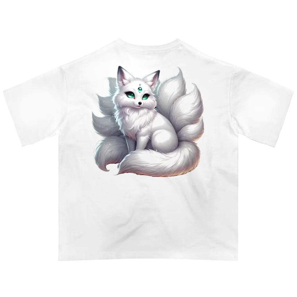 Nine-Tailed-Foxの九尾の狐・nine-tailed fox オーバーサイズTシャツ