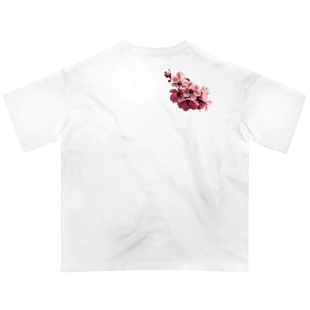 BONNAGOの桜 オーバーサイズTシャツ