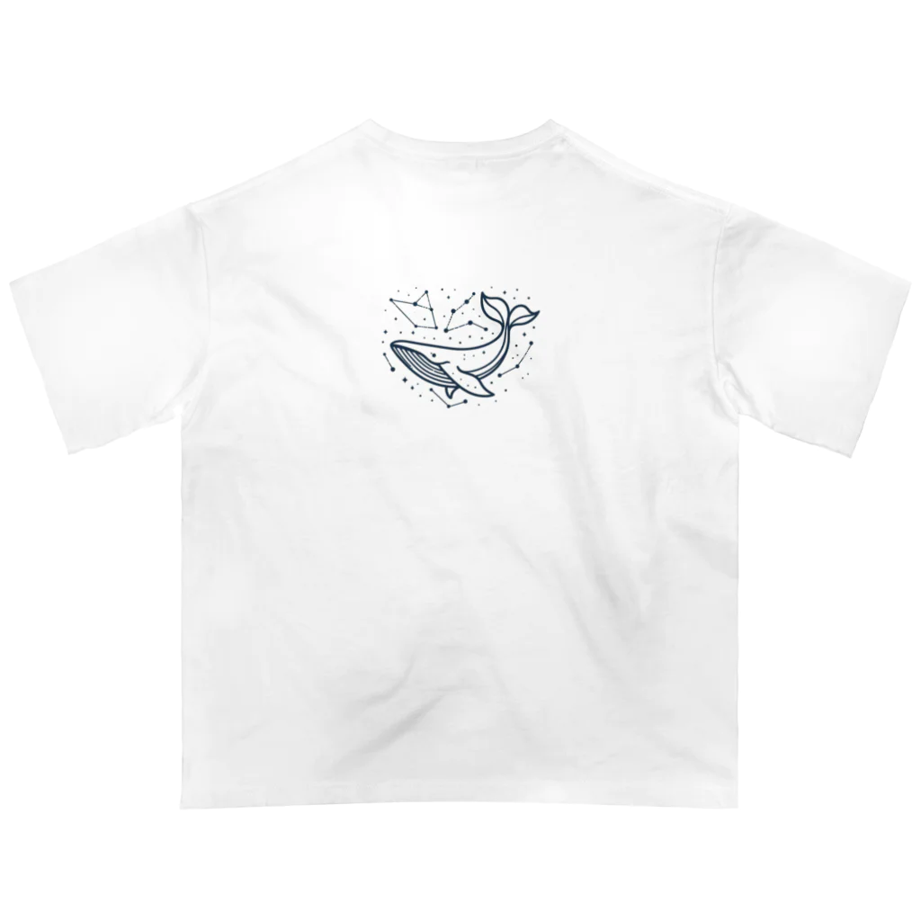 きままにまにまにの海響く鯨歌 Oversized T-Shirt