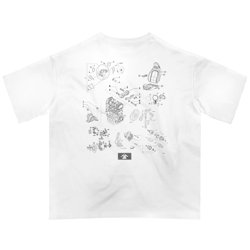 フルイチの趣味のYSR Oversized T-Shirt