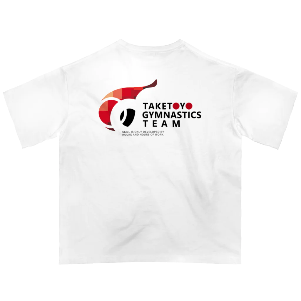 TAKETOYO新体操クラブの2024年度版アイテム オーバーサイズTシャツ