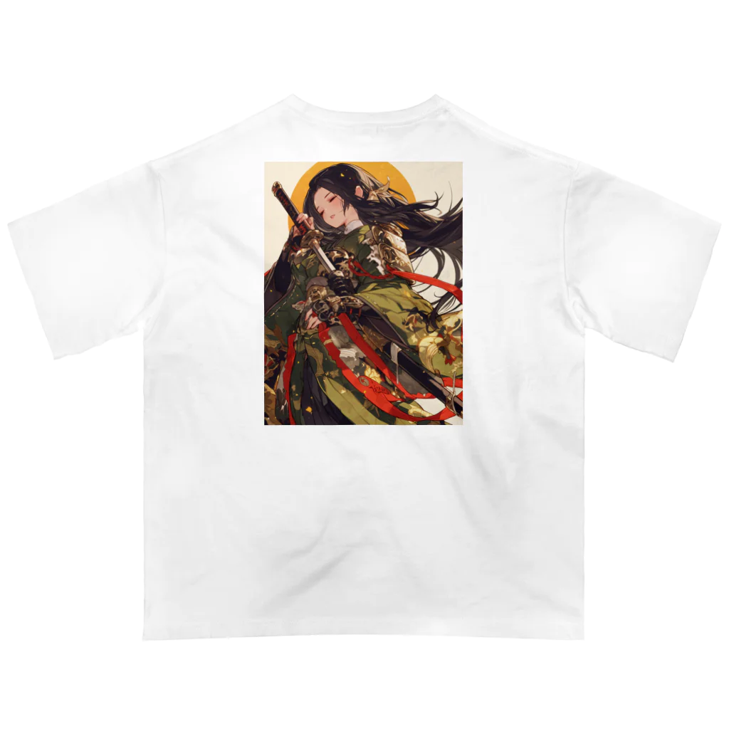 AQUAMETAVERSEの可愛い美戦士　ラフルール　1859 オーバーサイズTシャツ