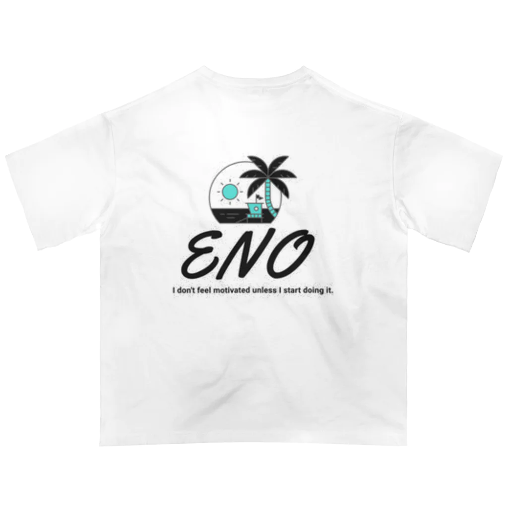 teno--の憧れの海辺の生活 オーバーサイズTシャツ