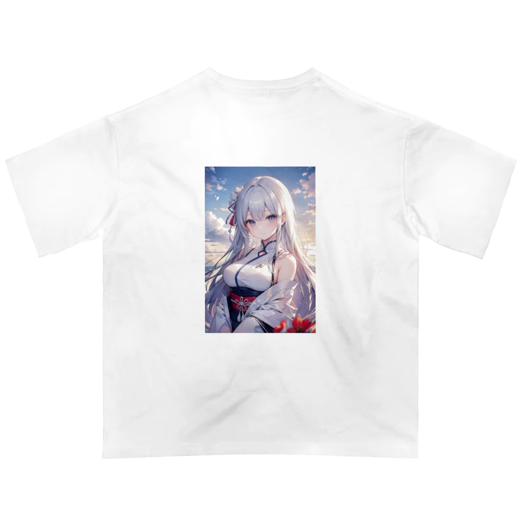 巫女スタぐらむの優しい巫女 Oversized T-Shirt