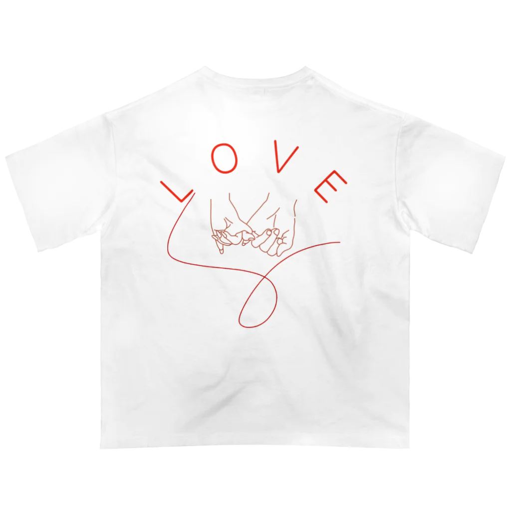 OKINAWANDAAAのLOVE オーバーサイズTシャツ