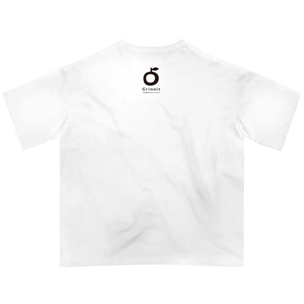 mogworl worksのGrimmit（Mouse） オーバーサイズTシャツ