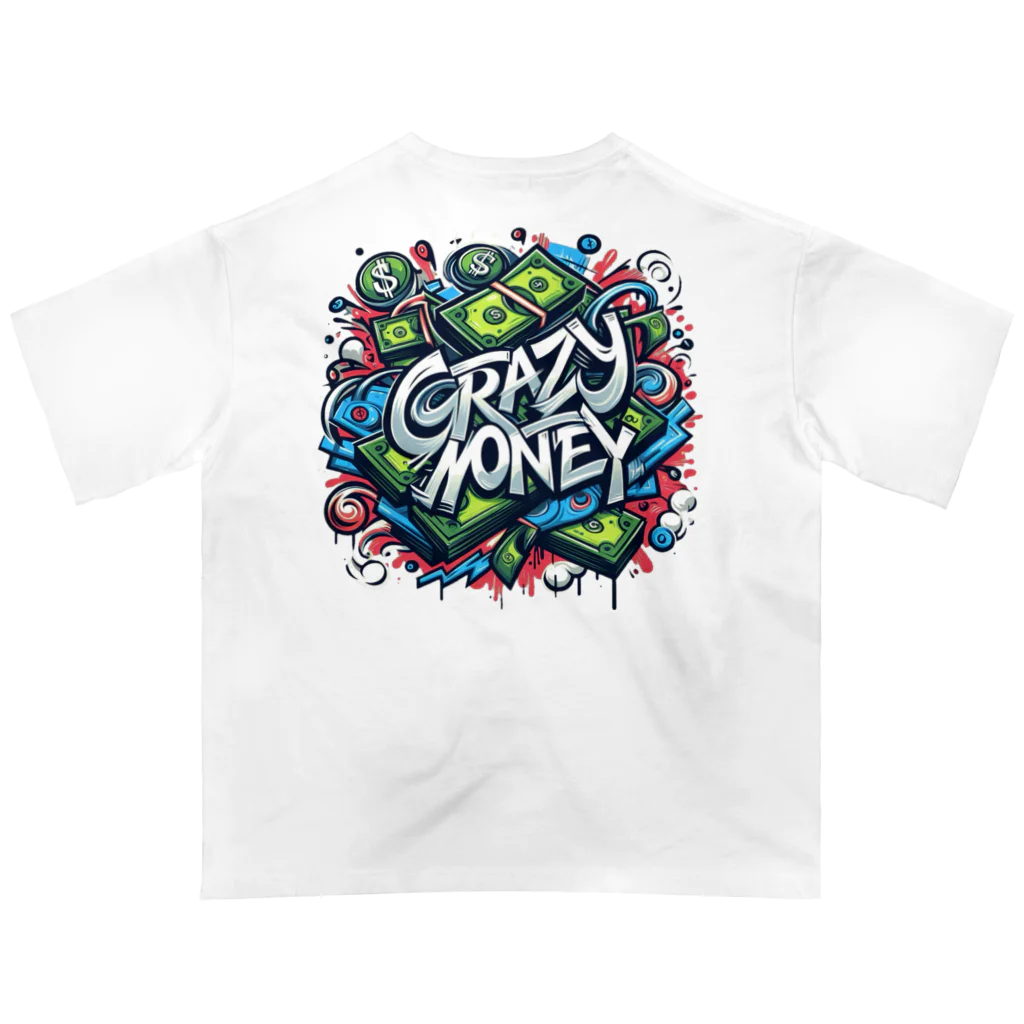 crazy money 【TikTok 金暮古事記】のcrazymoney  Oversized T-Shirt