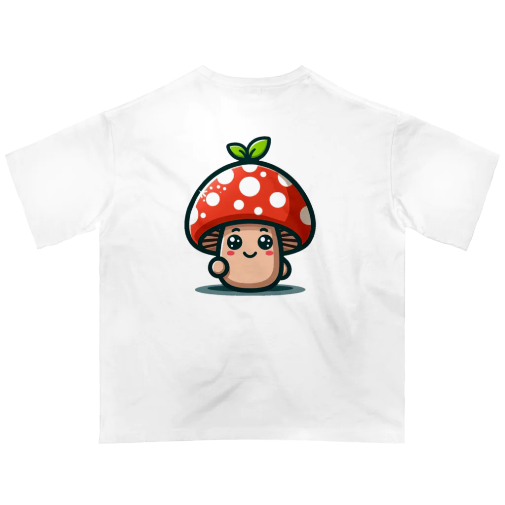 かわいいキノコくん🍄のかわいいキノコくん🍄 Oversized T-Shirt