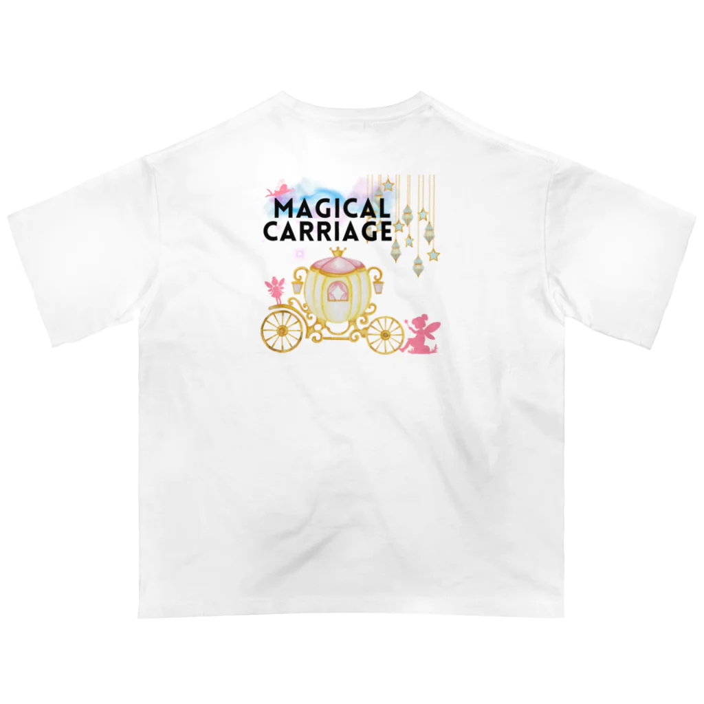 CHIBE86のMagical Carriage (魔法の馬車) オーバーサイズTシャツ