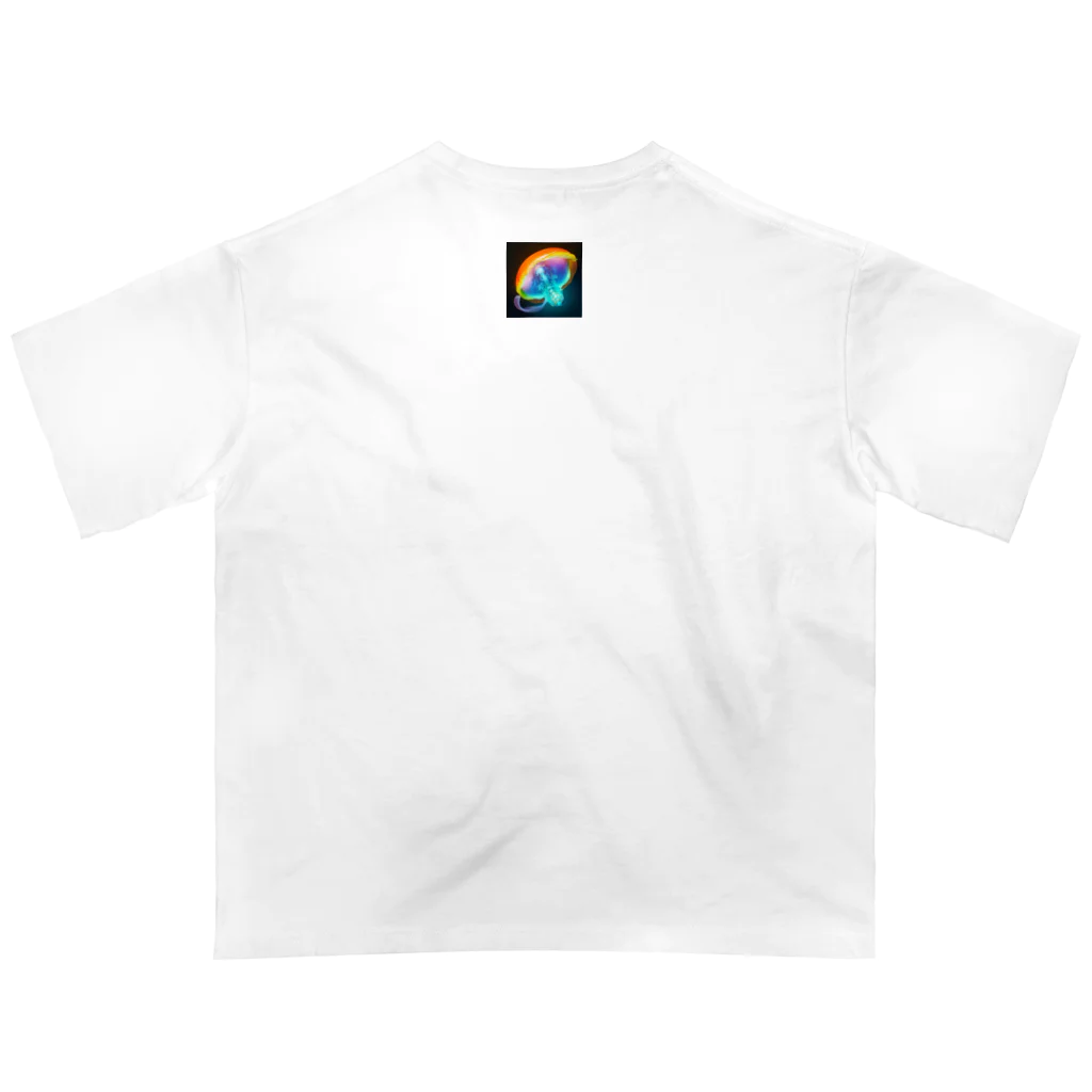 mitsu3321のrainbow　JELLYfish オーバーサイズTシャツ