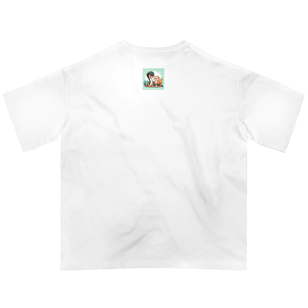 春薫杜のグースとコッピー Oversized T-Shirt