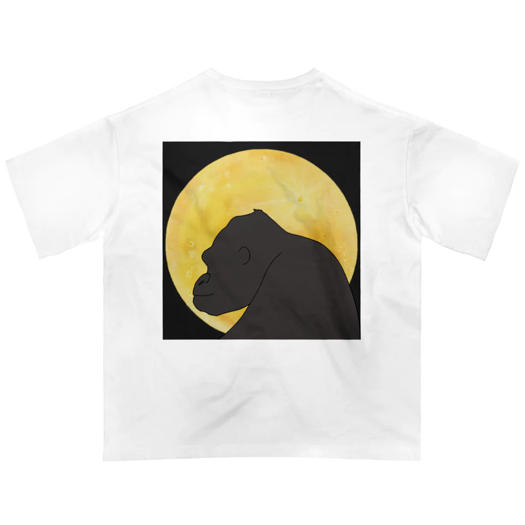 たま屋のBIG MOON Oversized T-Shirt