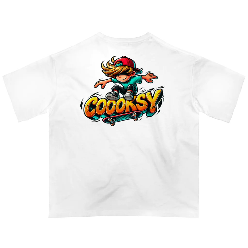 CooksyのCooksy スケートボード Oversized T-Shirt