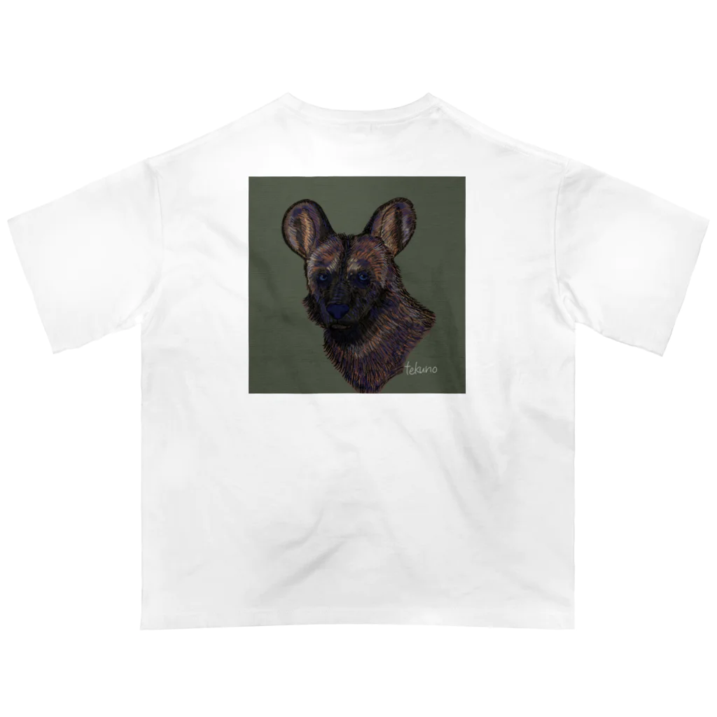 寿てくのの夢の世界のリカオンさん Oversized T-Shirt