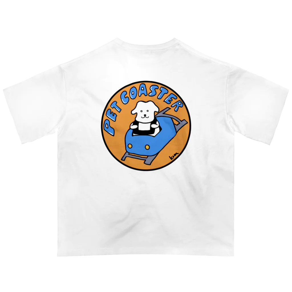 くるまのPET COASTER Oversized T-Shirt