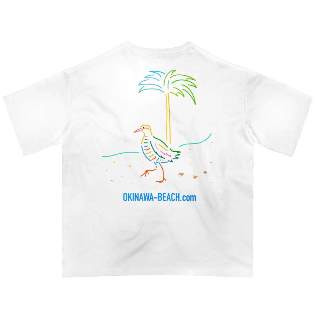 すえいろショップのOKINAWA BEACH オーバーサイズTシャツ