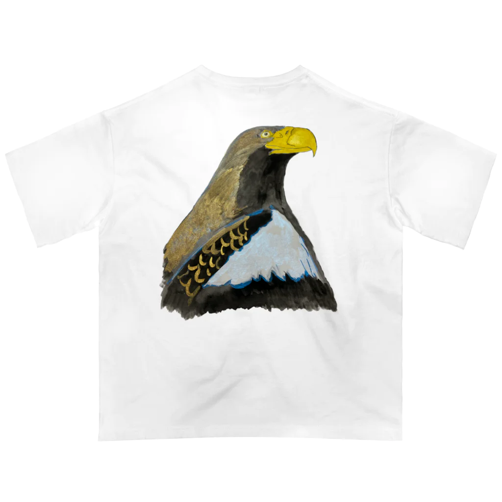 Coshi-Mild-Wildのオオワシ　🦅でござる🪶 オーバーサイズTシャツ