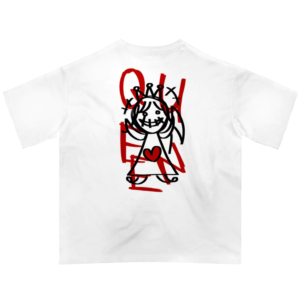 atelier PinoMiのQueen Of Heart♛ オーバーサイズTシャツ