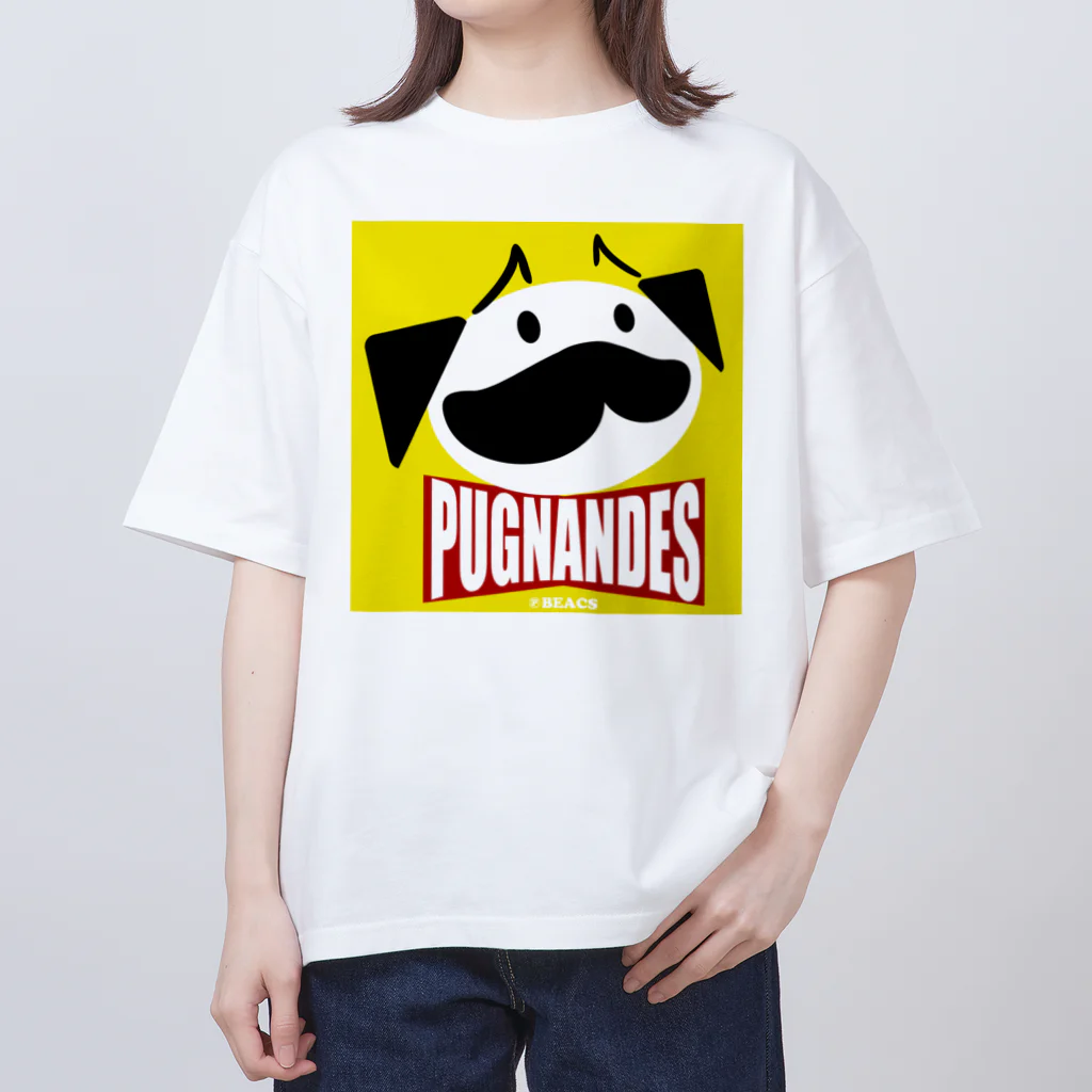 BEACSのPUGNANDES2022‗Yellow オーバーサイズTシャツ