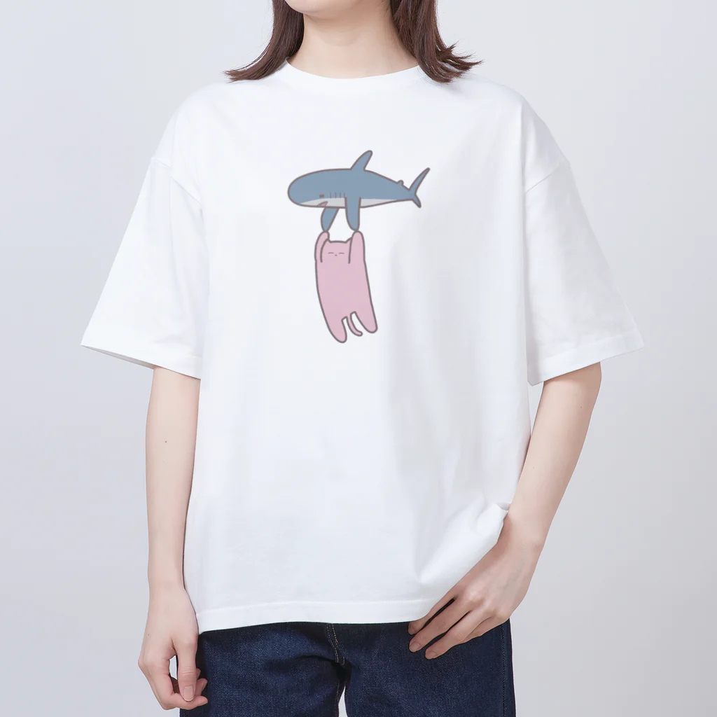 ainoのあの雲の向こうまで🎐 Oversized T-Shirt