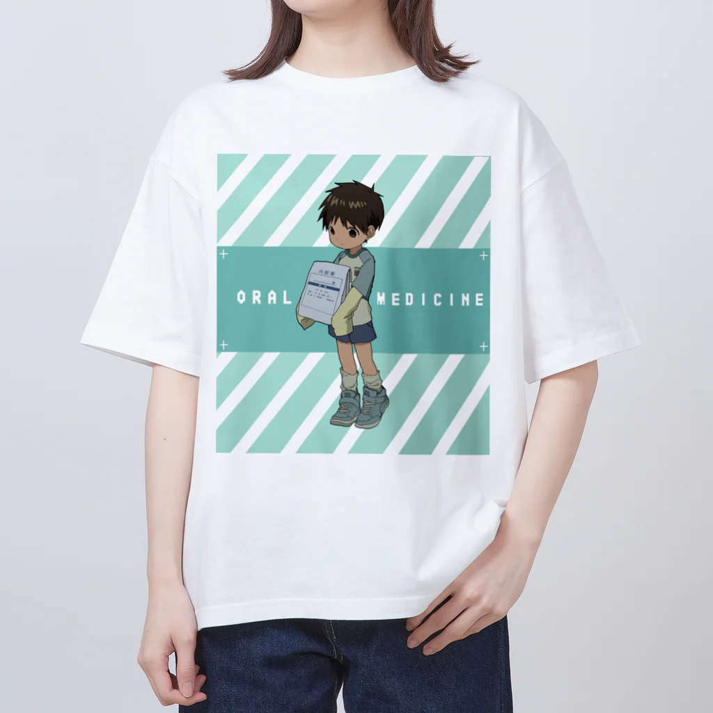 みたのお薬Tシャツ Oversized T-Shirt