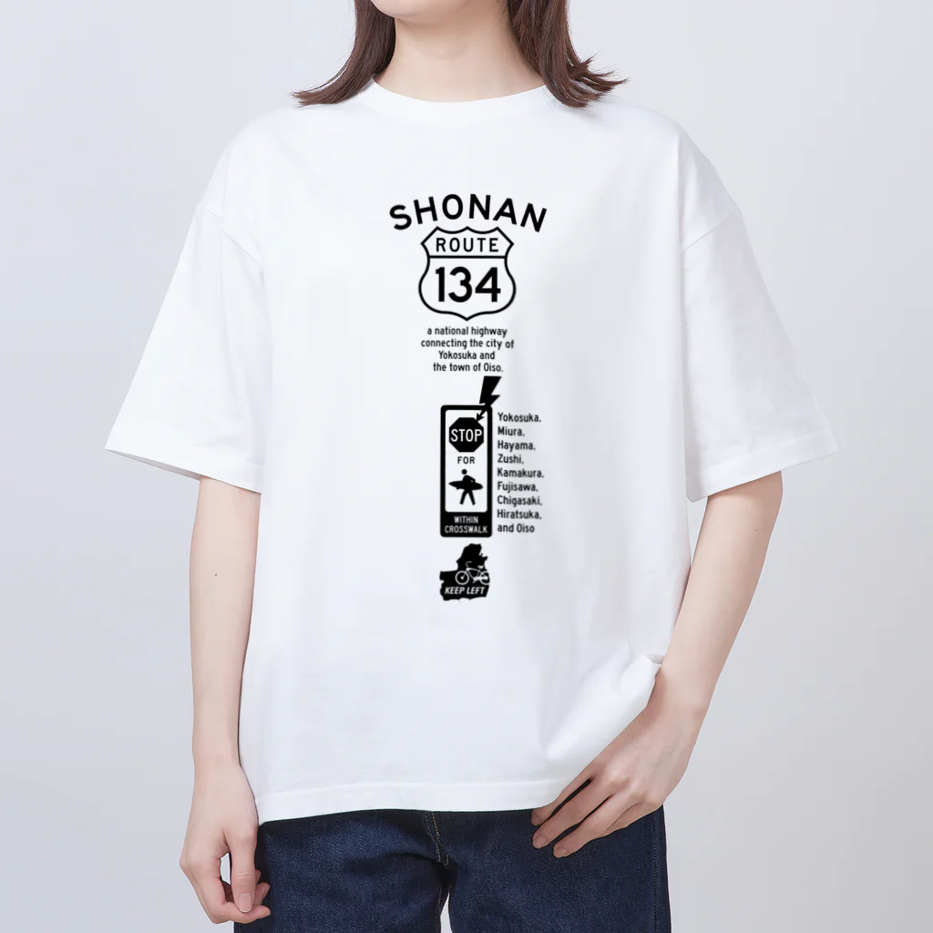 boldandnewのR134_No.001_BK オーバーサイズTシャツ