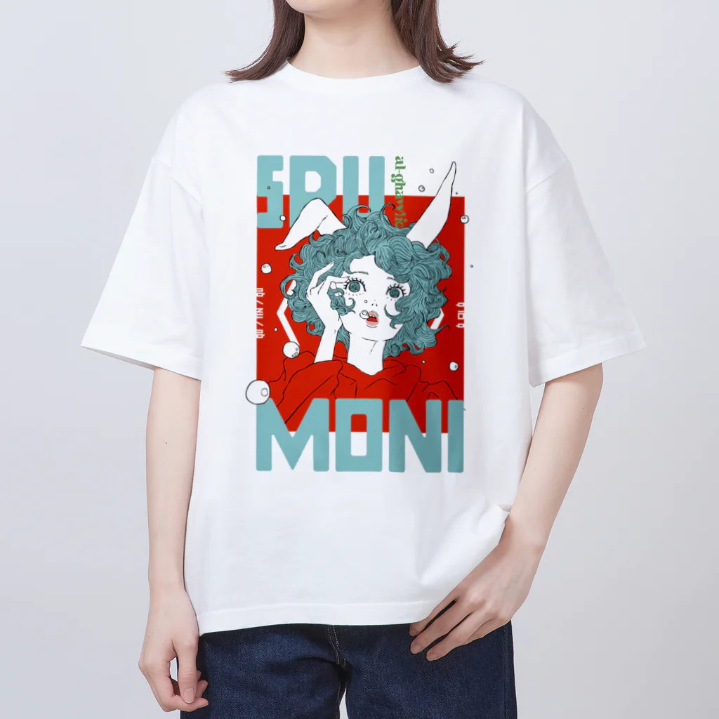 9 10 9（ qu / ten / qu ）のSPUMONI オーバーサイズTシャツ