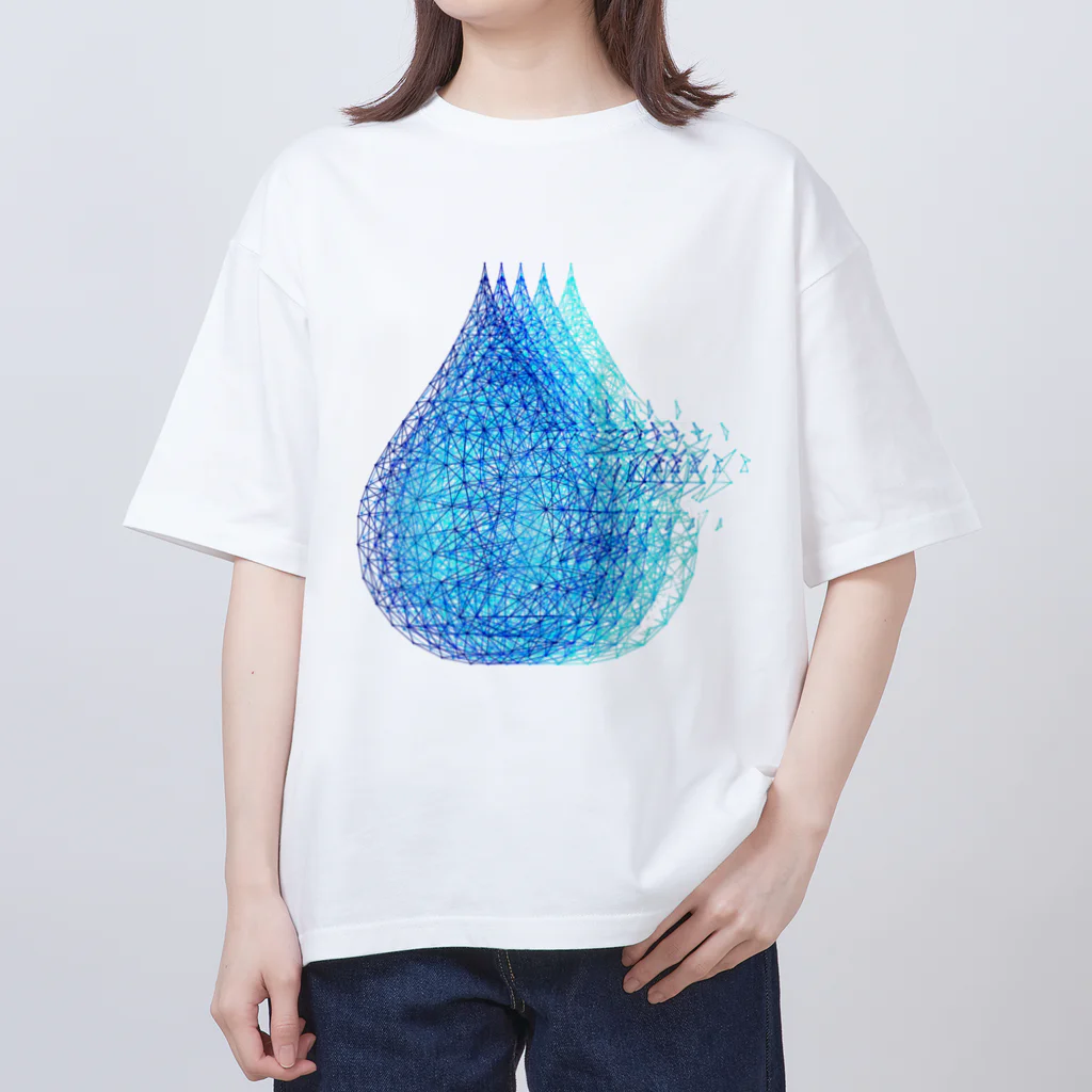 NEONEONの夏の涙 オーバーサイズTシャツ