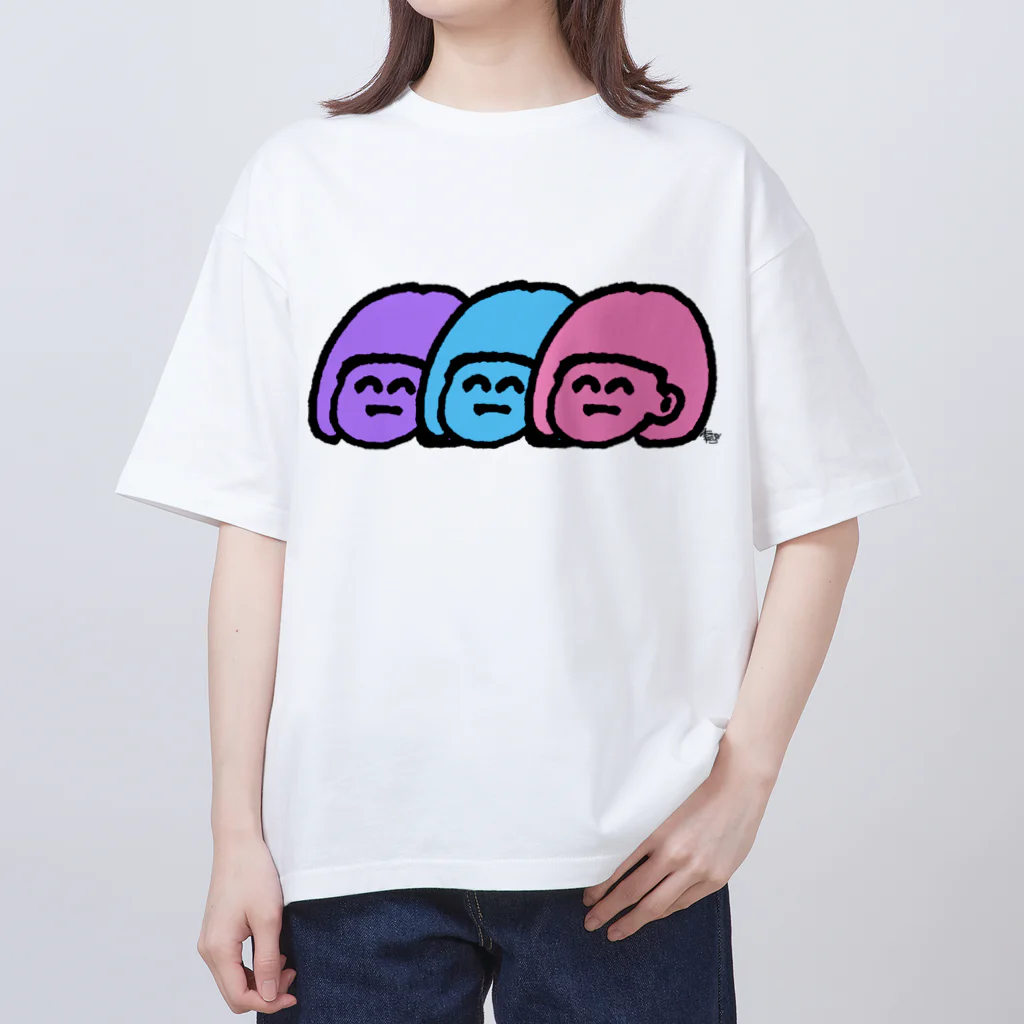 watashiのwatashi-watashi-watashi Oversized T-Shirt