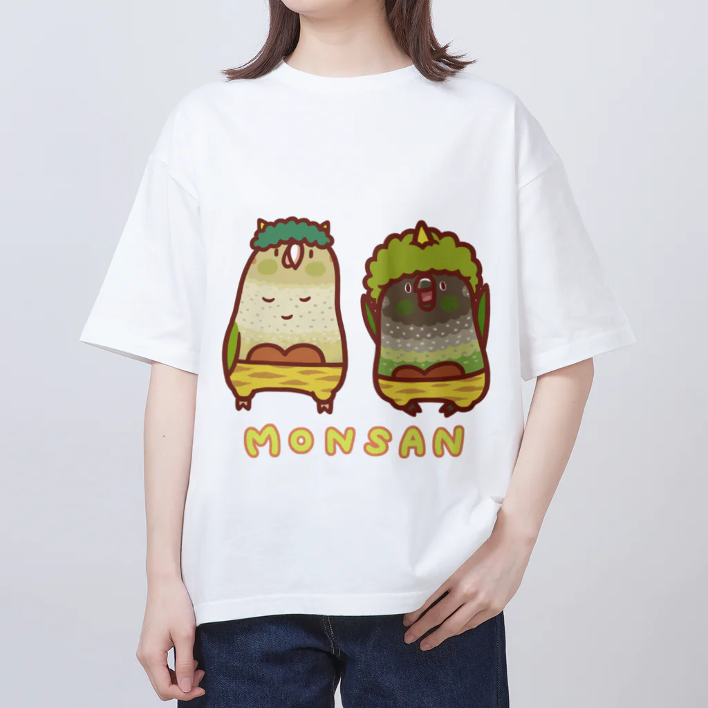 MONSAN SHOPの《MONSAN》おにうろこ オーバーサイズTシャツ