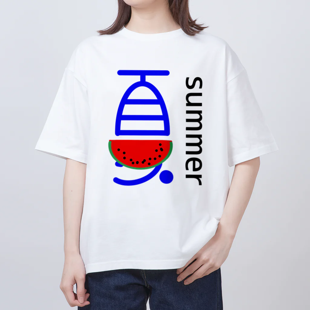 Table fruitの夏 Oversized T-Shirt