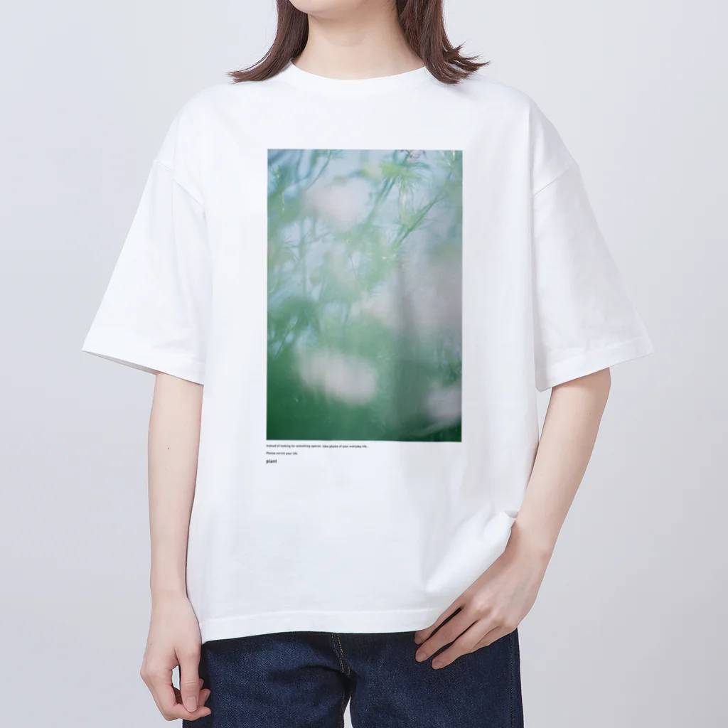 harukianamiの「plant」 オーバーサイズTシャツ