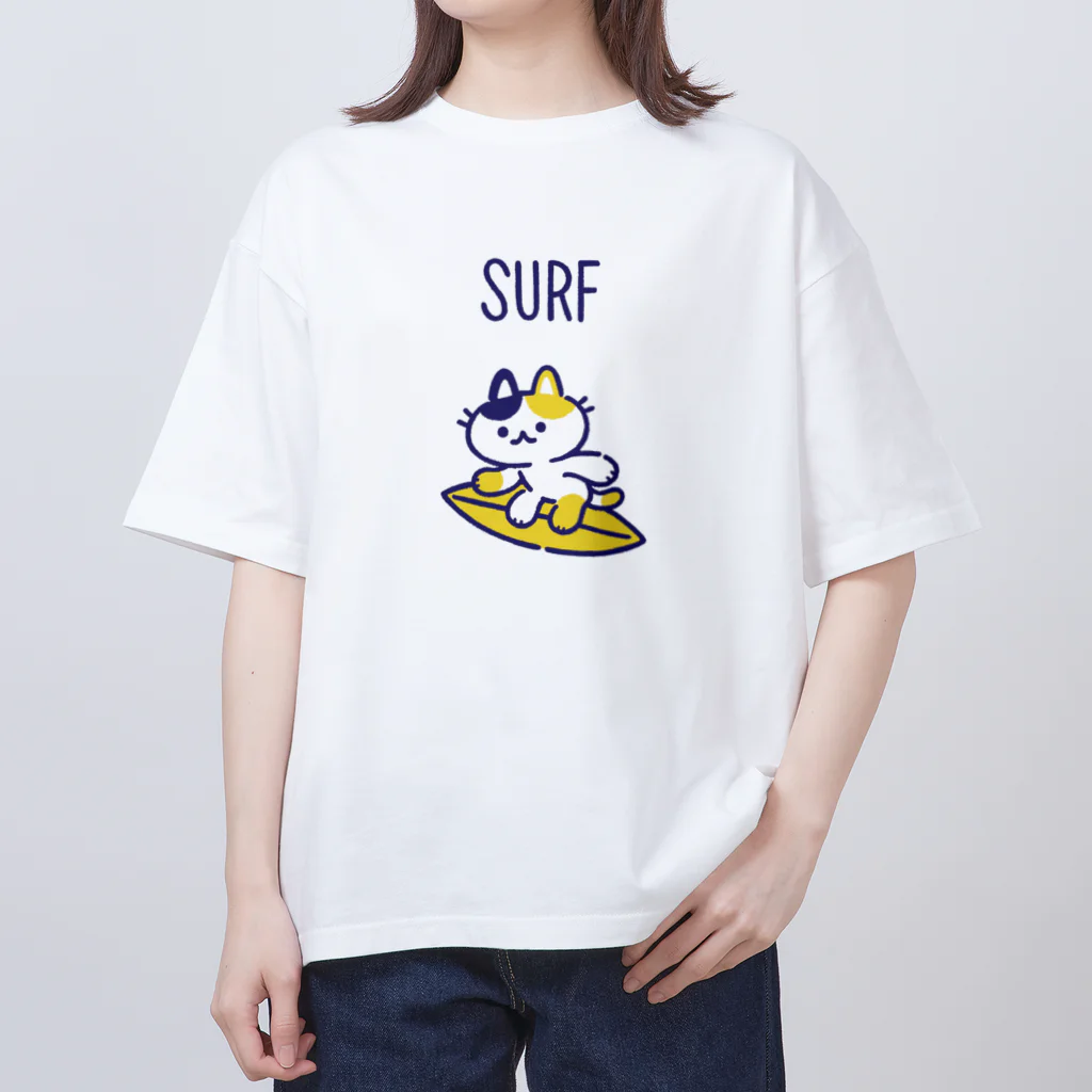 995(ｷｭｳｷｭｳｺﾞ)のSURFねこ オーバーサイズTシャツ