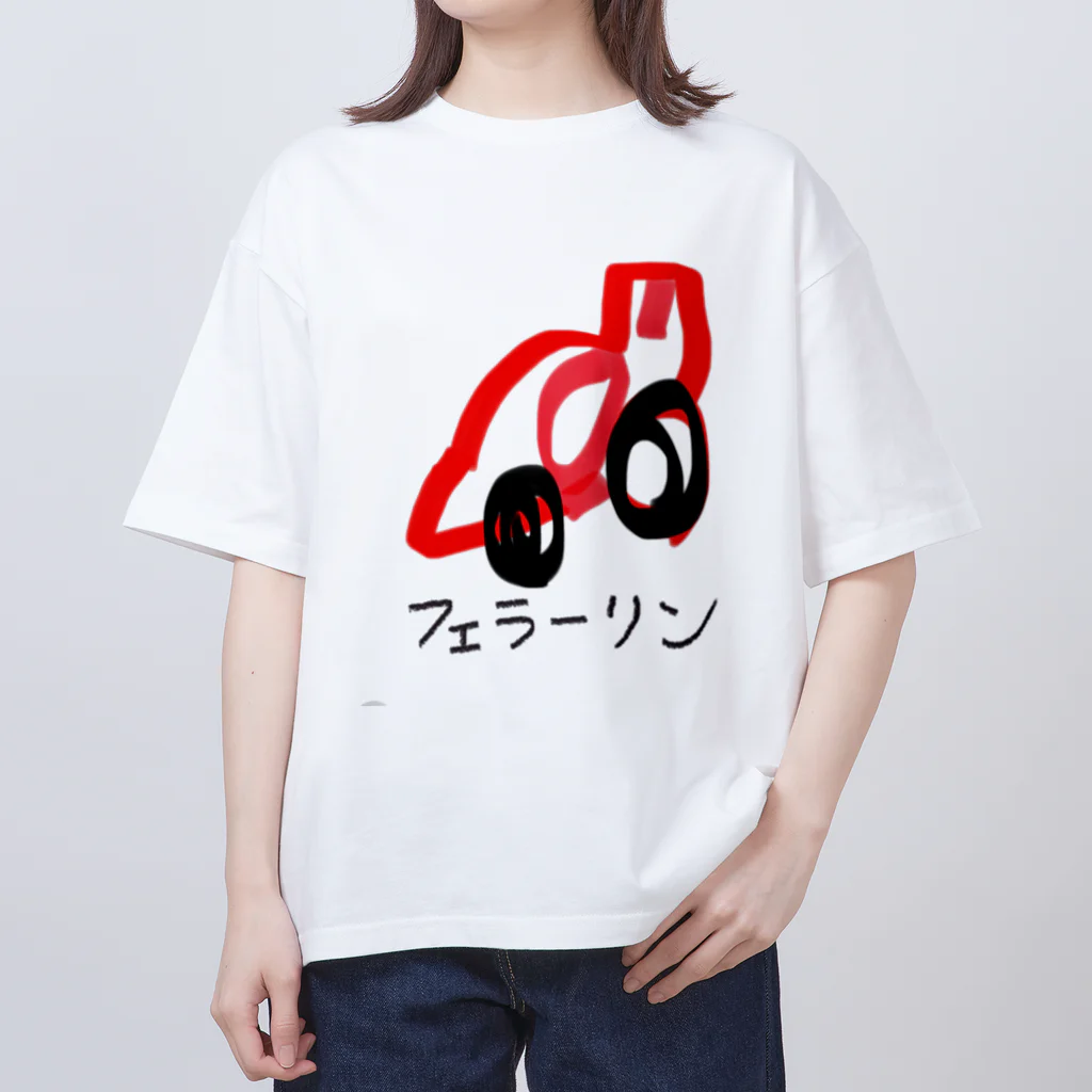 3110ARTのフェラーリン Oversized T-Shirt