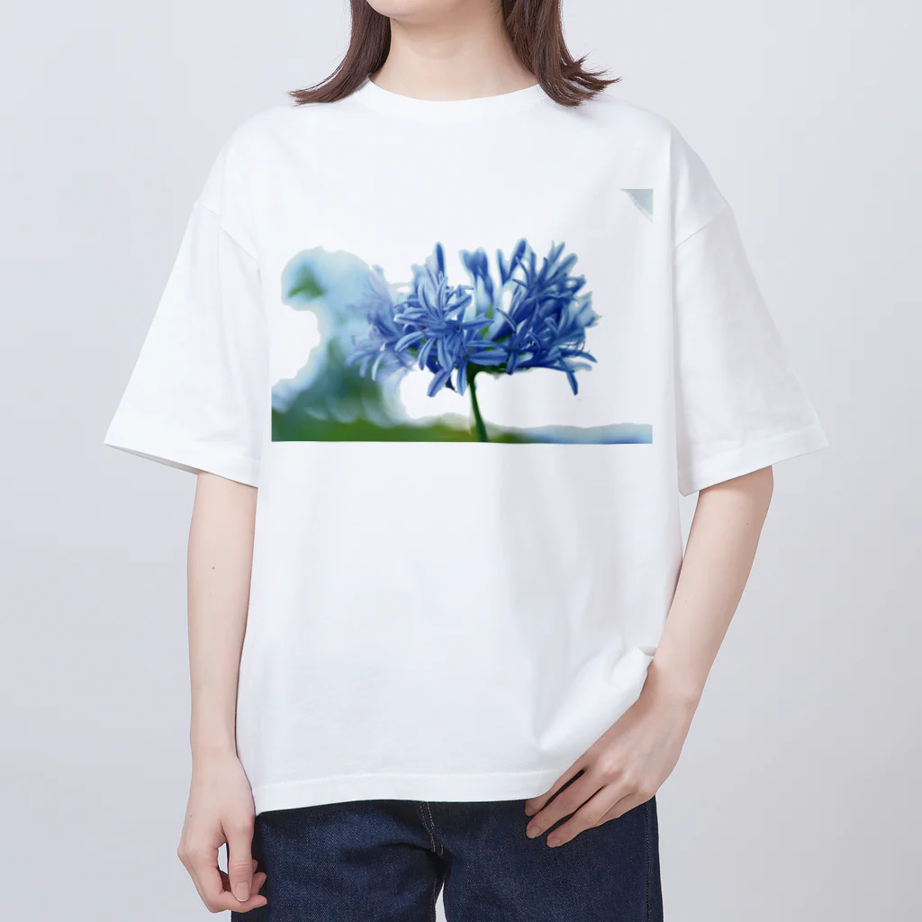 天乃鯱のアガパンサス Oversized T-Shirt