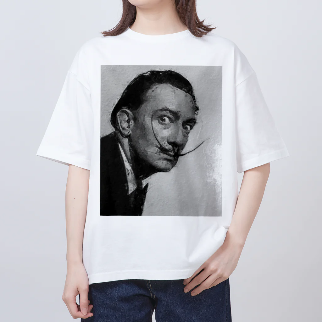 天乃鯱のサルバドール・ダリ　絵画 オーバーサイズTシャツ