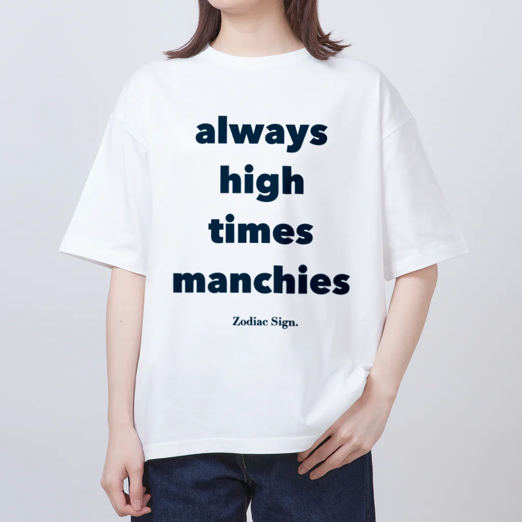 zodiac signのMANCHIES6 Oversized T-Shirt