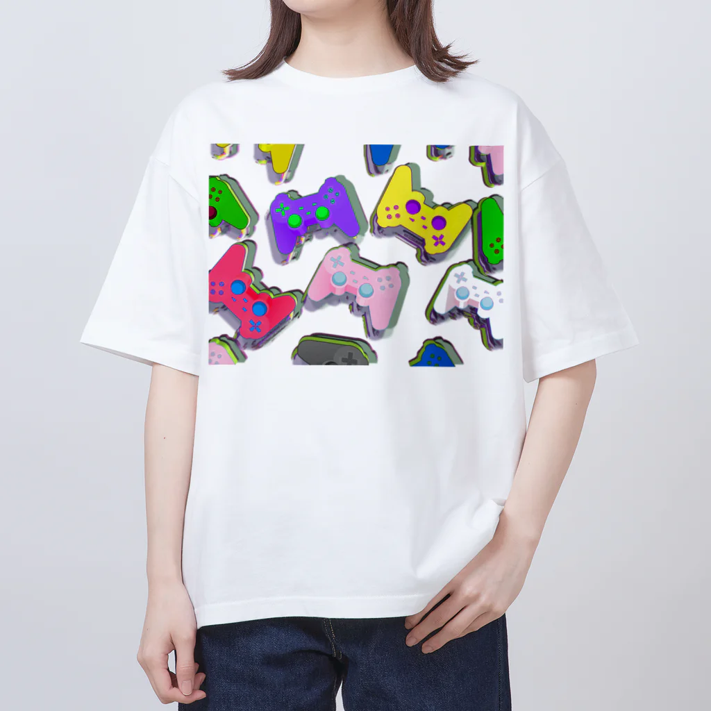 三酉かみのピコピコ Oversized T-Shirt