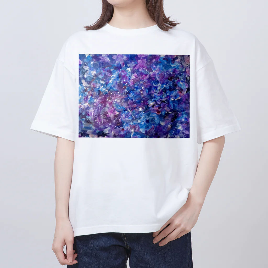 Laugh Rain Laboのmystic bloom. Oversized T-Shirt