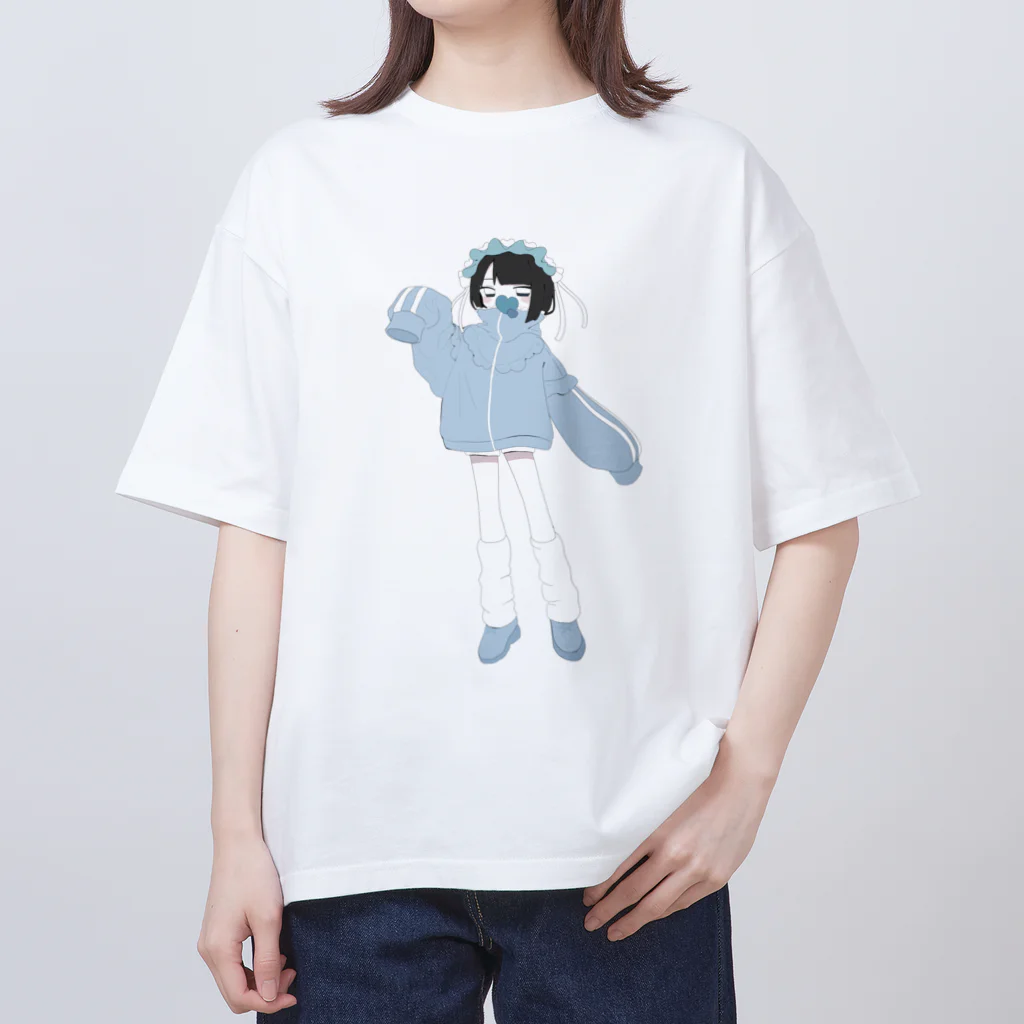 天使の輪の天使界隈 オーバーサイズTシャツ