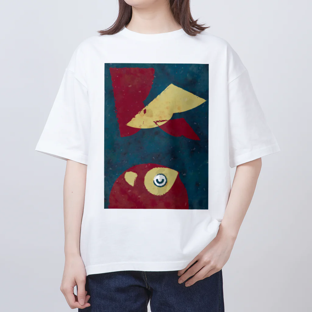 二子舎の浮遊 オーバーサイズTシャツ