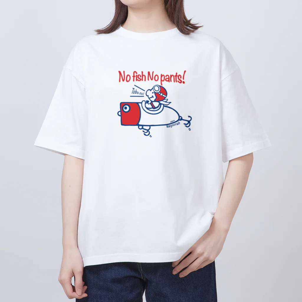 ikeyocraft のフライングピッグ オーバーサイズTシャツ