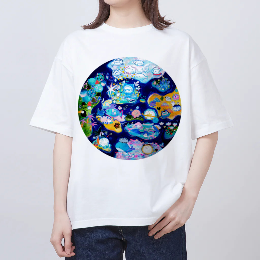 ちくわ屋さんの地球 オーバーサイズTシャツ