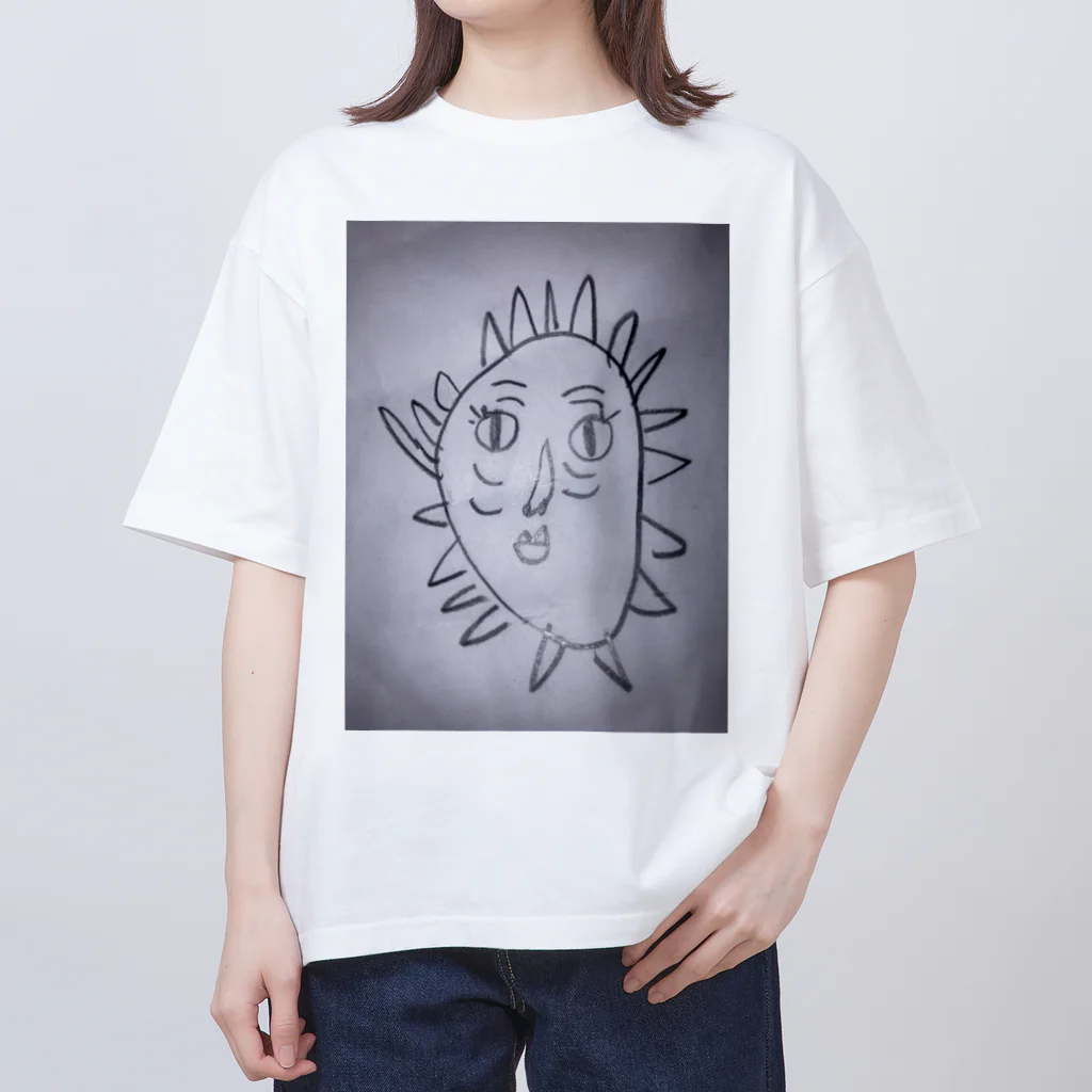 なながはく🖌のななのてがき オーバーサイズTシャツ